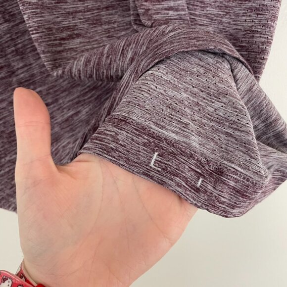 Lululemon Metal Vent Tech Cherry Short Sleeve Seamless Shirt Men's Size Large - Picture 4 of 6